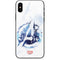 Marvel Avengers Blue Logo iPhone X Skin