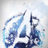 Marvel Avengers Blue Logo iPhone X Skin