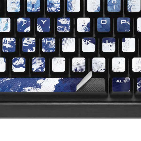 Marvel Avengers Blue Logo K95 RGB PLATINUM Mechanical Gaming Keyboard Skin