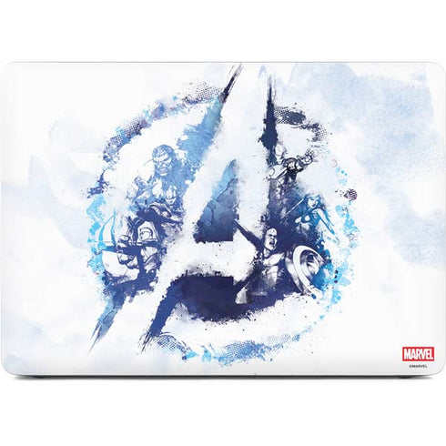 Marvel Avengers Blue Logo Apple MacBook Air Skin