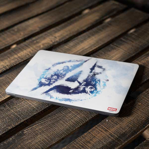 Marvel Avengers Blue Logo Apple MacBook Air Skin