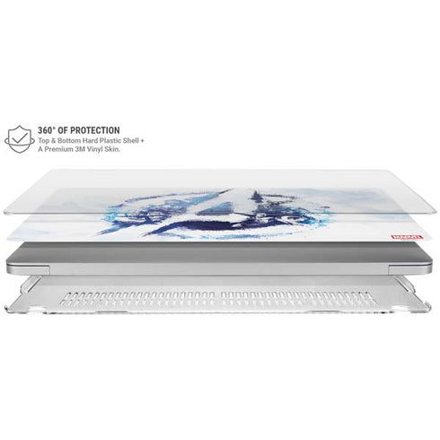 Marvel Avengers Blue Logo MacBook Air 15in (2023-2025) Case plus Skin