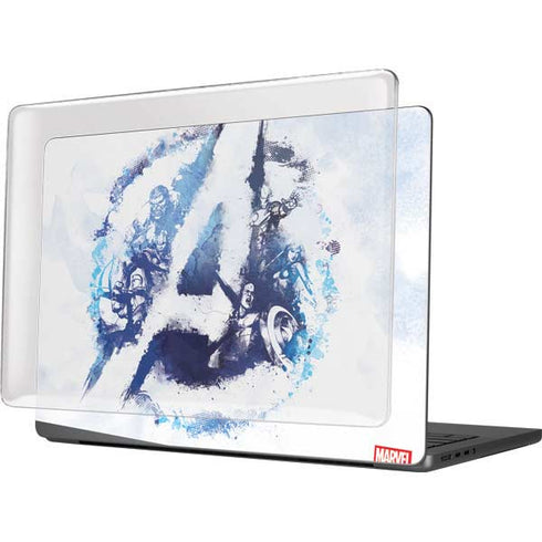 Marvel Avengers Blue Logo MacBook Pro 14in (2021-24) Case plus Skin