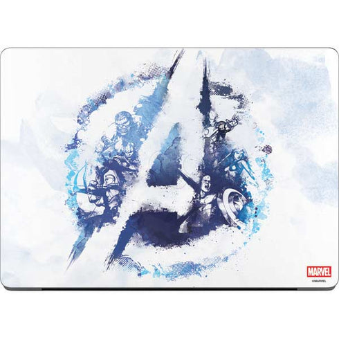 Marvel Avengers Blue Logo MacBook Pro 14in (2021-24) Skin
