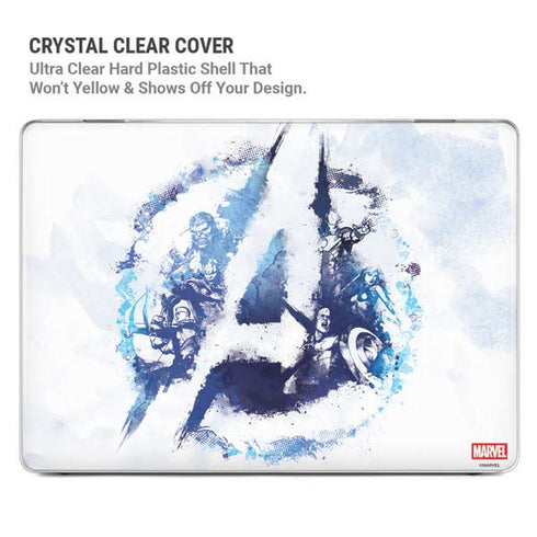 Marvel Avengers Blue Logo MacBook Pro 15in (2016-19) Case plus Skin
