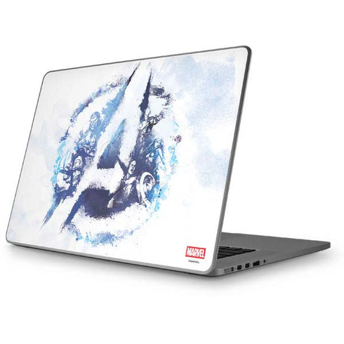 Marvel Avengers Blue Logo Apple MacBook Pro 17-inch Skin