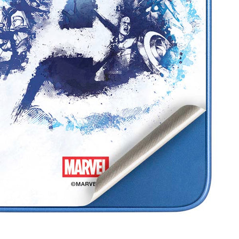 Marvel Avengers Blue Logo Moto G Play 4G (2024) Skin