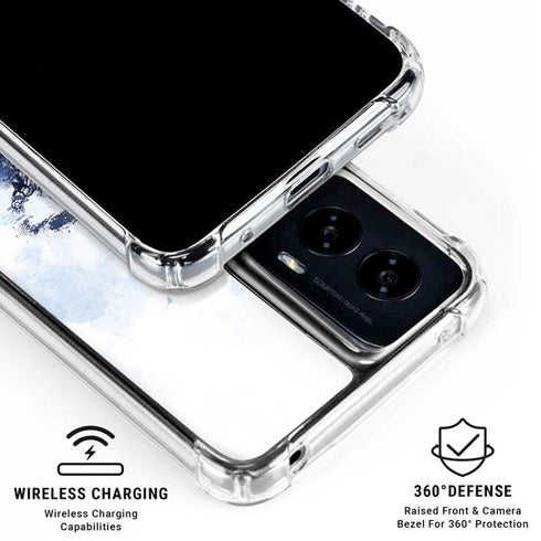 Marvel Avengers Blue Logo Moto G Power 5G (2024) Clear Case