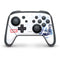 Marvel Avengers Blue Logo Nintendo Switch Pro Controller Skin
