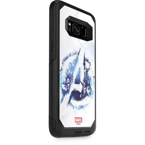 Marvel Avengers Blue Logo Otterbox Commuter Galaxy Skin