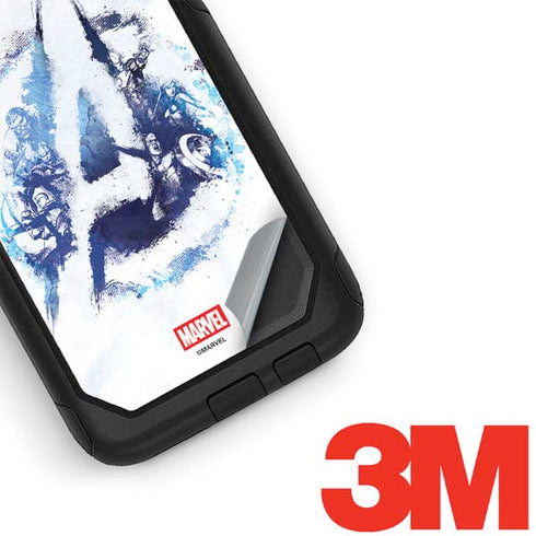 Marvel Avengers Blue Logo Otterbox Commuter Galaxy Skin