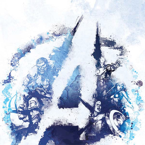 Marvel Avengers Blue Logo Otterbox Commuter Galaxy Skin