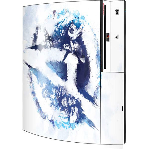 Marvel Avengers Blue Logo Playstation 3 & PS3 Skin