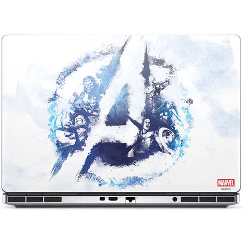 Marvel Avengers Blue Logo Dell Precision Skin