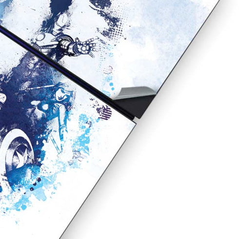Marvel Avengers Blue Logo PS4 Console Skin