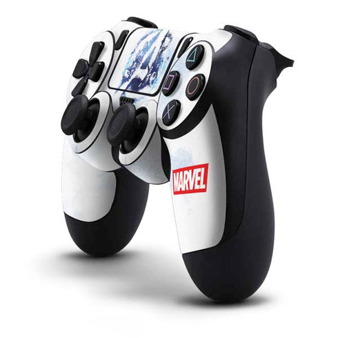 Marvel Avengers Blue Logo PS4 Controller Skin