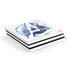 Marvel Avengers Blue Logo PS4 Pro Console Skin