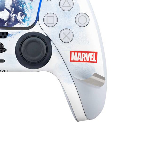 Marvel Avengers Blue Logo PS5 Bundle Skin