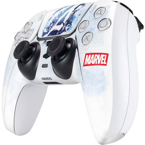 Marvel Avengers Blue Logo PS5 Controller Skin