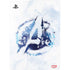Marvel Avengers Blue Logo PS5 Digital Edition Console Skin