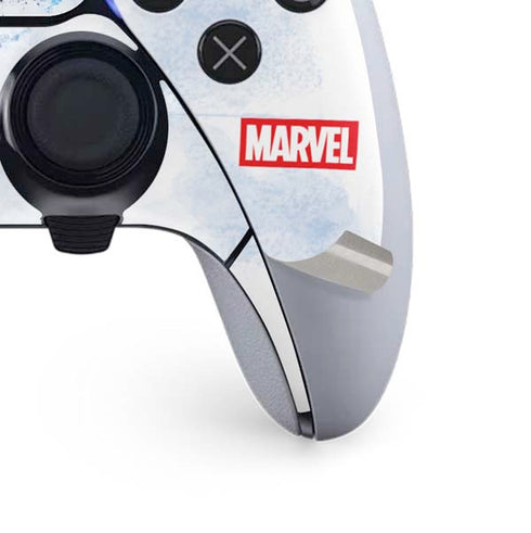 Marvel Avengers Blue Logo PS5 DualSense Edge Pro Controller Skin
