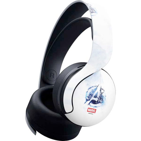 Marvel Avengers Blue Logo PULSE 3D Wireless Headset for PS5 Skin
