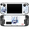 Marvel Avengers Blue Logo Steam Deck Handheld Gaming Computer OLED Skin