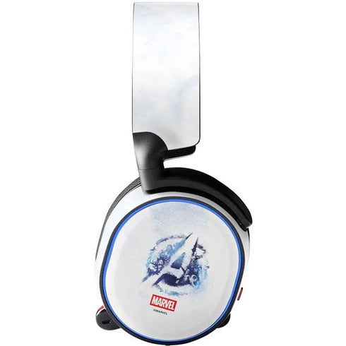 Marvel Avengers Blue Logo SteelSeries Arctis 5 Skin