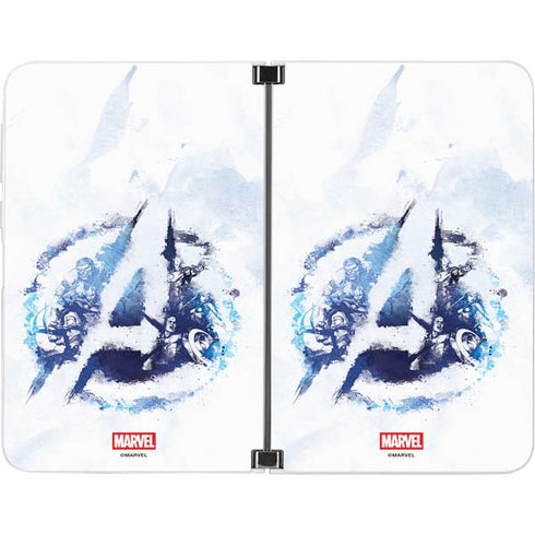 Marvel Avengers Blue Logo Surface Duo Skin