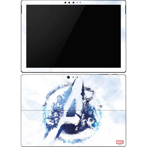 Marvel Avengers Blue Logo Surface Pro 6 Skin