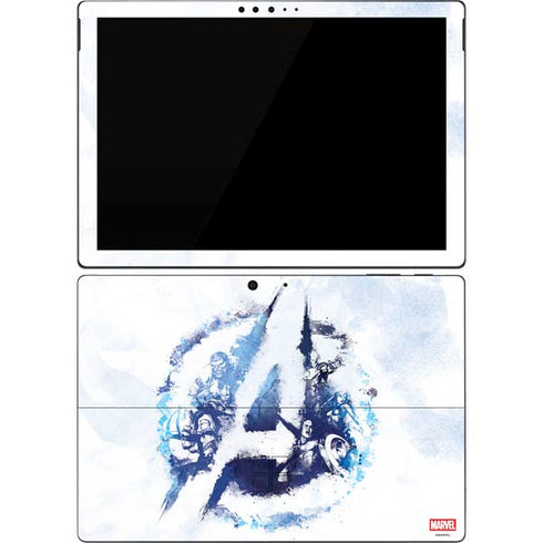 Marvel Avengers Blue Logo Surface Pro 7 Skin