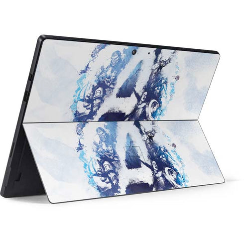 Marvel Avengers Blue Logo Surface Pro 7 Skin