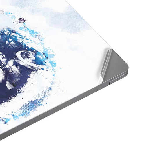 Marvel Avengers Blue Logo Universal Laptop 16.6in (13.4 x 9.7in) Skin