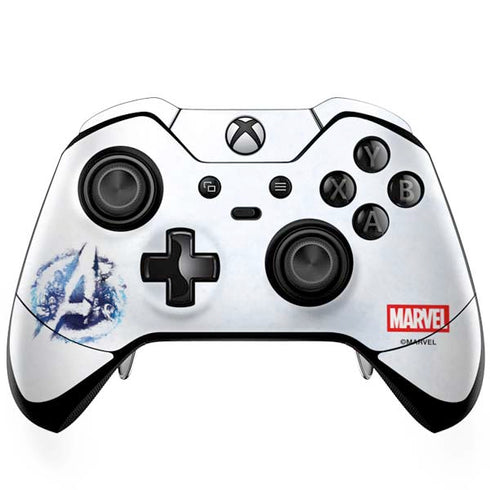Marvel Avengers Blue Logo Xbox One Elite Controller Skin