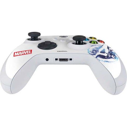Marvel Avengers Blue Logo Xbox Series S Controller Skin