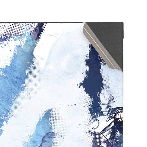 Marvel Avengers Blue Logo Xbox Series X Console Skin