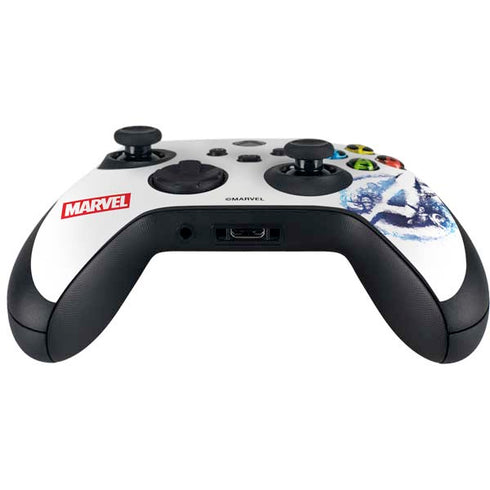 Marvel Avengers Blue Logo Xbox Series X Controller Skin