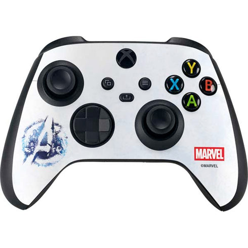 Marvel Avengers Blue Logo XBox Series X Digital Edition Bundle Skin
