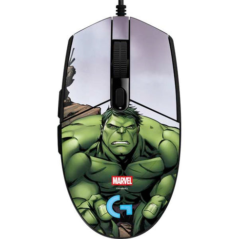 Marvel Avengers Hulk G203 Prodigy RGB Wired Gaming Mouse Skin
