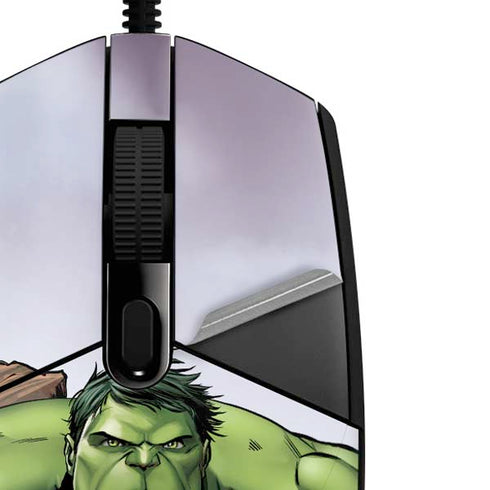 Marvel Avengers Hulk G203 Prodigy RGB Wired Gaming Mouse Skin