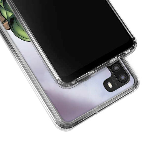Marvel Avengers Hulk Galaxy A21 Clear Case