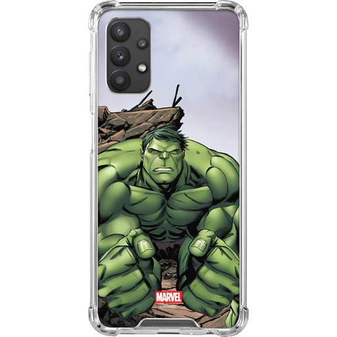 Marvel Avengers Hulk Galaxy A32 5G Clear Case