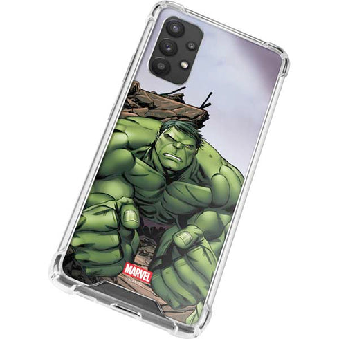 Marvel Avengers Hulk Galaxy A32 5G Clear Case