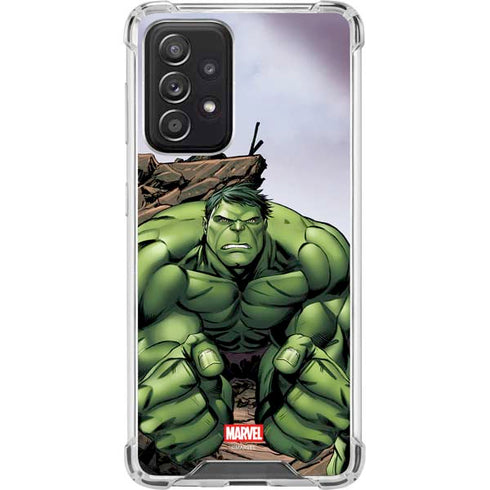 Marvel Avengers Hulk Galaxy A52 5G Clear Case