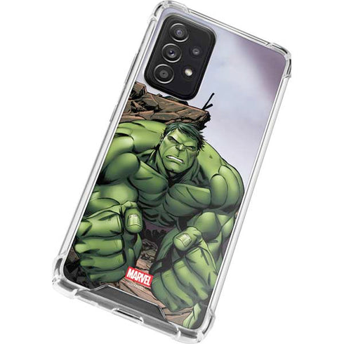 Marvel Avengers Hulk Galaxy A52 5G Clear Case