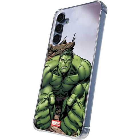 Marvel Avengers Hulk Galaxy A55 5G Clear Case