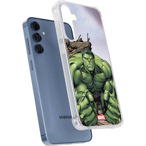 Marvel Avengers Hulk Galaxy A55 5G Clear Case