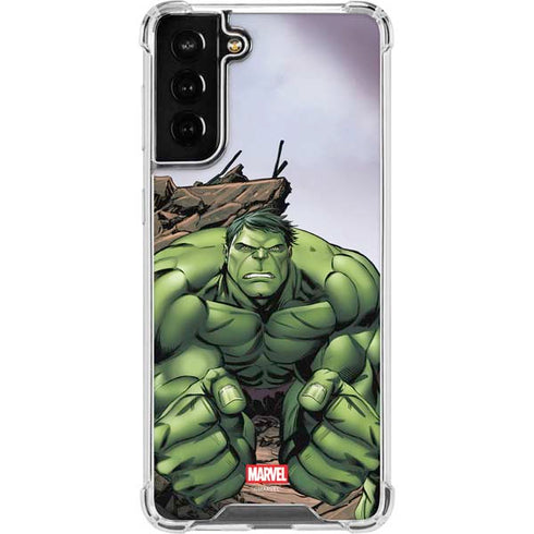Marvel Avengers Hulk Galaxy S22 Plus Clear Case