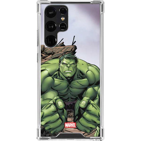 Marvel Avengers Hulk Galaxy S23 Ultra Clear Case