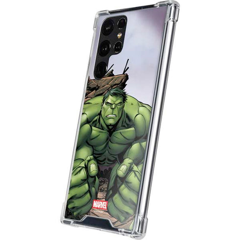 Marvel Avengers Hulk Galaxy S23 Ultra Clear Case